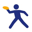 Ultimate Frisbee Icon