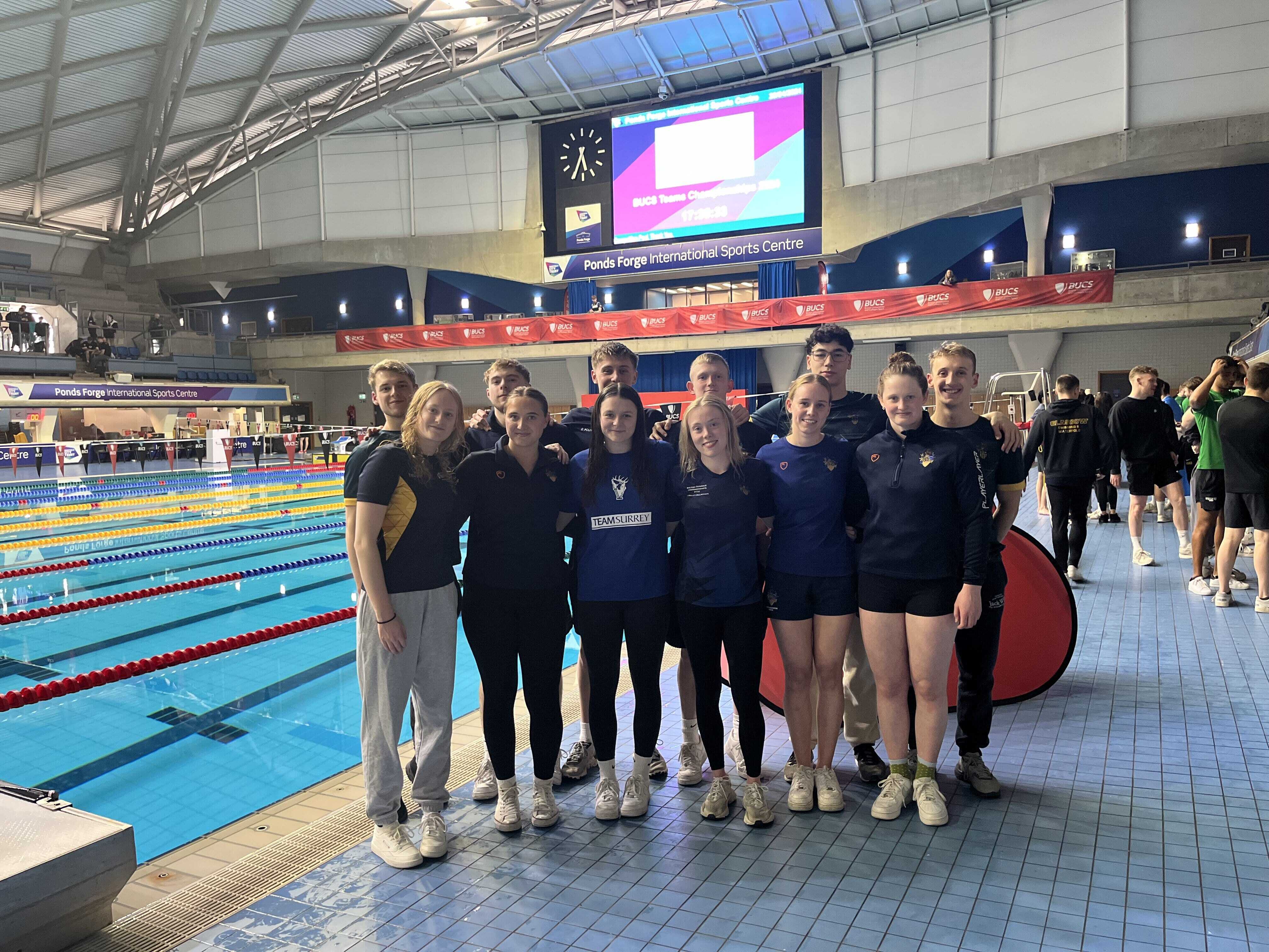 6th PLACE AT BUCS TEAM CHAMPS 2024 – Swimming