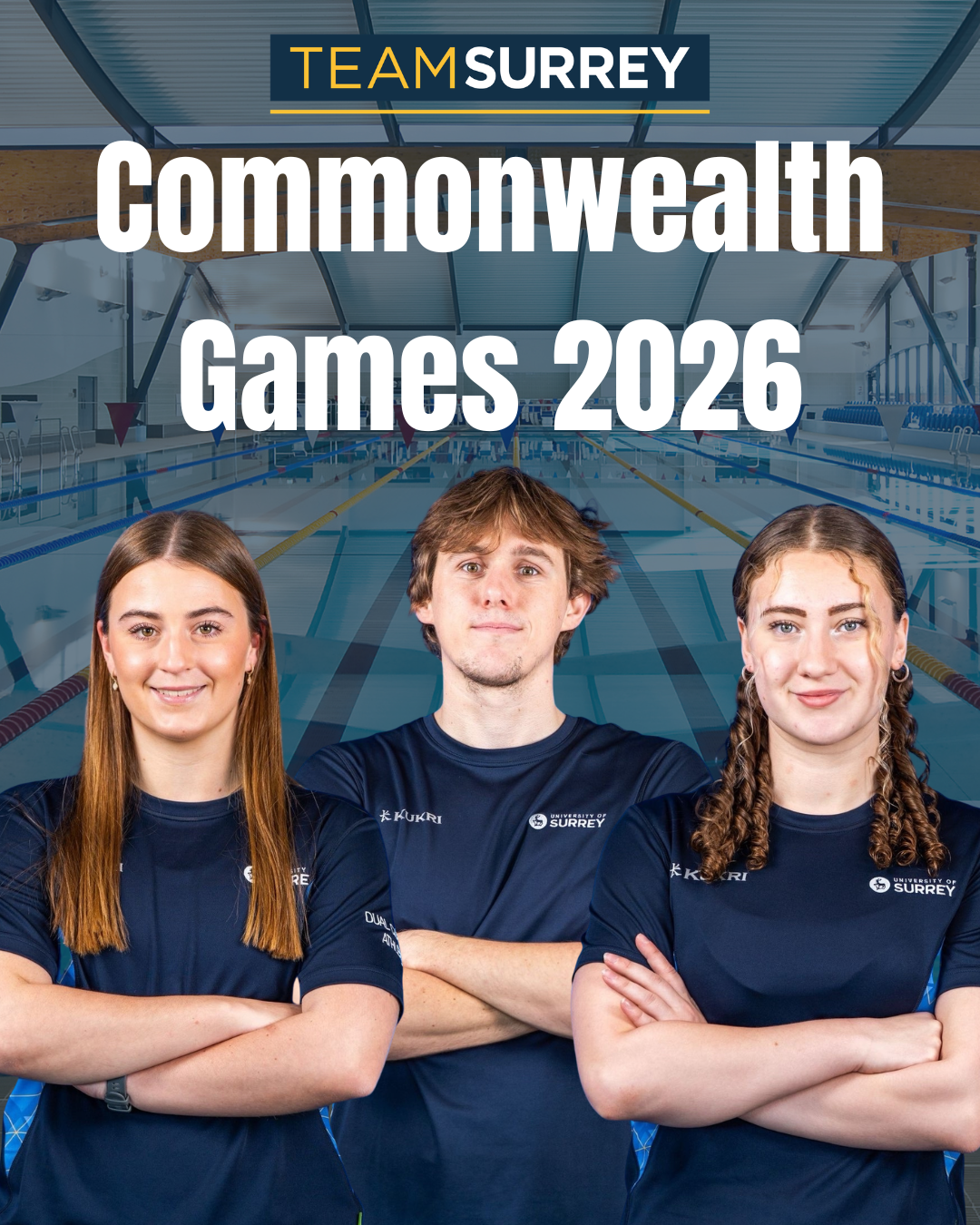 Team Surrey Swimmers Set for Commonwealth Games 2026