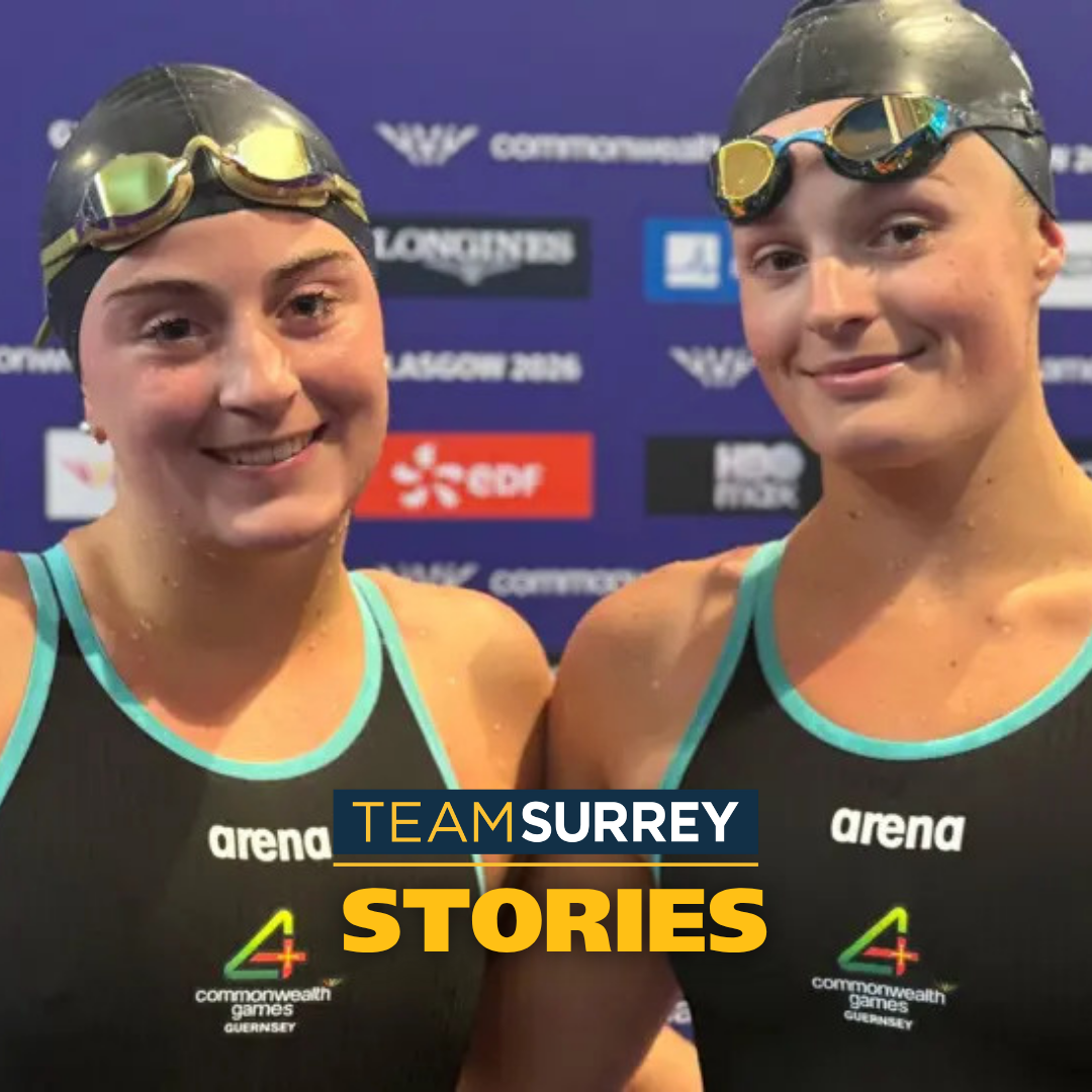 Team Surrey's Delphine Riley Enjoying Special Commonwealth Games Experience Alongside Sister