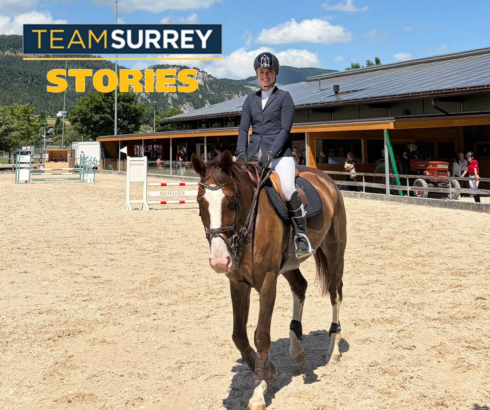Team Surrey Stories: Taryn Cole Shines on the International Stage at Student Riders Nations Cup